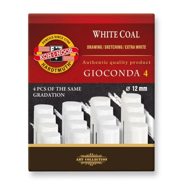 Koh-i Noor White Coal Kalın Beyaz Kömür Füzen 4lü Set ürün görseli 1