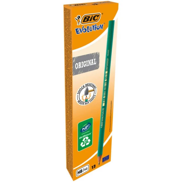 Bic Evolution 650 HB Kurşun Kalem 12li Kutu ürün görseli 1