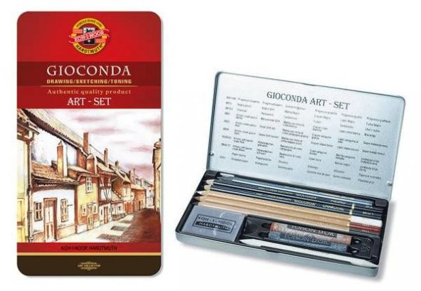 Koh-i Noor Gioconda Art Set Resim Seti Metal Kutu ürün görseli 1