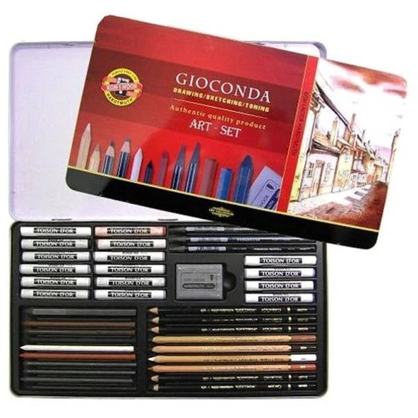 Koh-i Noor Gioconda Art Set Büyük Resim Seti Metal Kutu ürün görseli 1