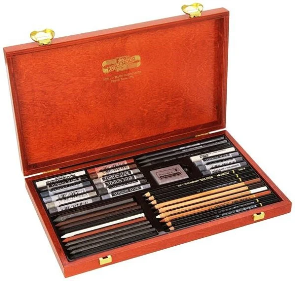 Koh-i Noor Gioconda Art Set Ahşap Kutulu Büyük Resim Seti ürün görseli 1