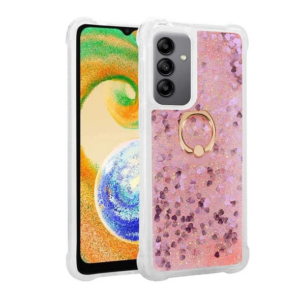 Gpack Samsung Galaxy A34 Kılıf Milce Sulu Yüzüklü Silikon Arka Kapak ürün görseli 1