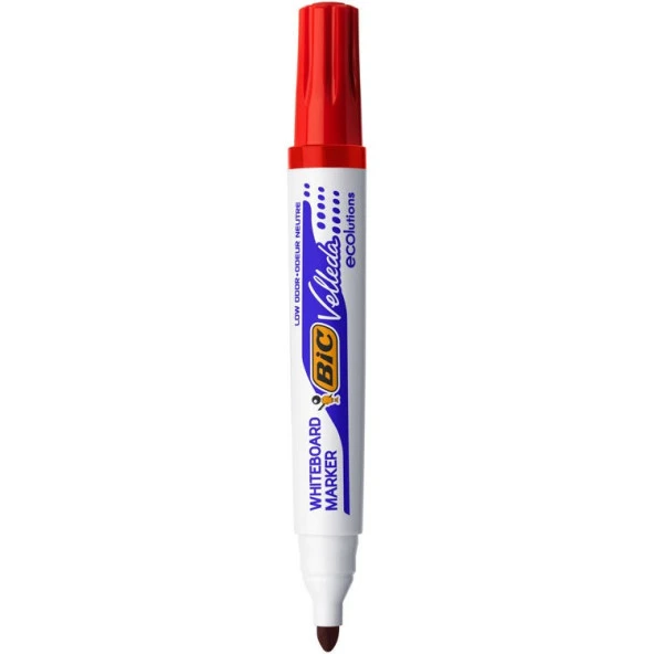 Bic Velleda 1701 Beyaz Tahta Kalemi Kırmızı ürün görseli 1