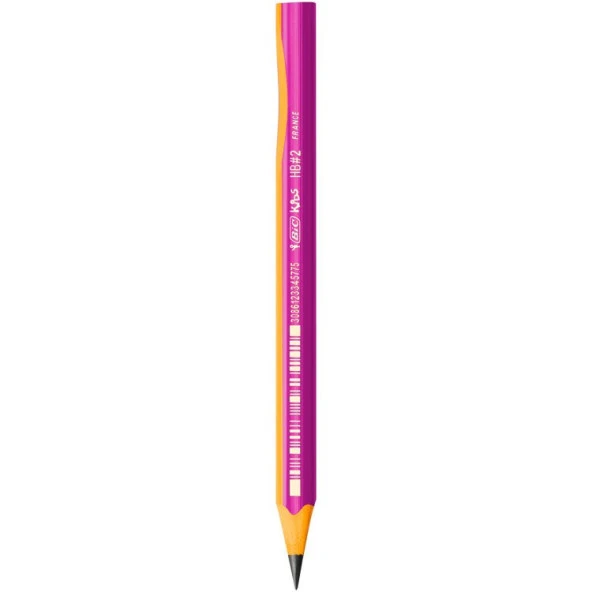 Bic Kids Evolution Üçgen Jumbo Kurşun Kalem Pembe ürün görseli 1