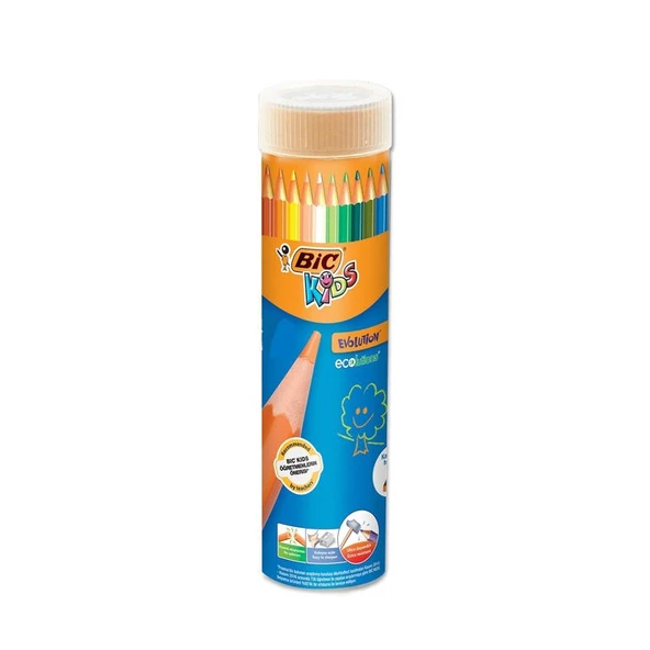 Bic Kids Evolution Kuru Boya Kalemi 36 Renk Metal Tüp ürün görseli 1