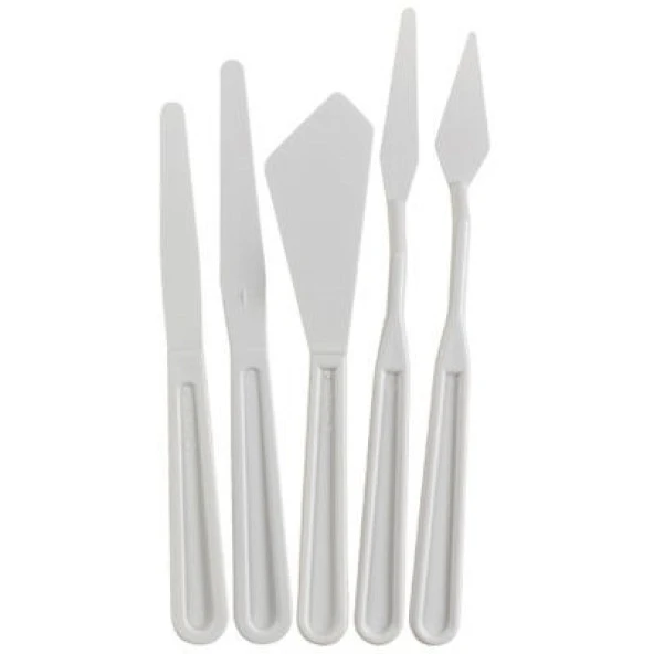 Plastik Spatula Seti 5li ürün görseli 1