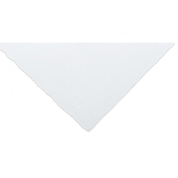 Arches Suluboya Kağıdı Hot Press Naturel White 300 gr 56x76 cm Tabaka 10lu Paket ürün görseli 1