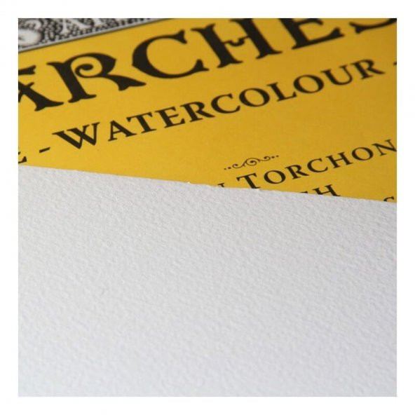 Arches Suluboya Kağıdı Rough Bright White 300 gr 56x76 cm Tabaka 10lu Paket ürün görseli 1
