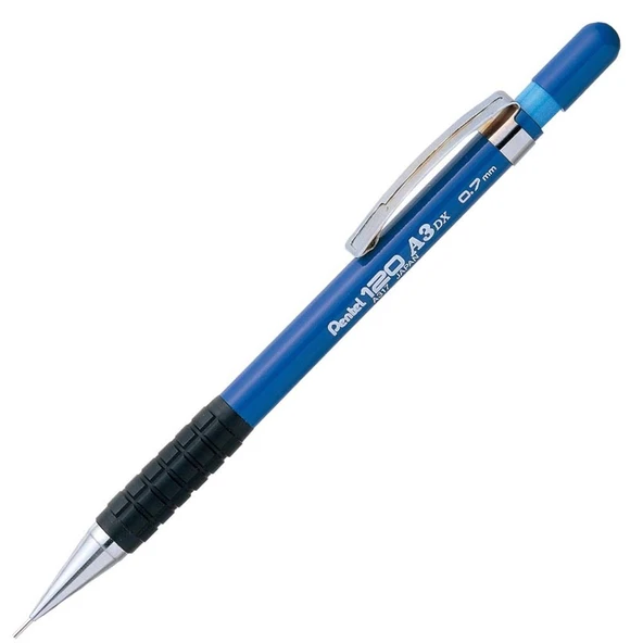 Pentel 120 A3dx 0.7 Mekanik Kurşun Kalem MAVİ ürün görseli 1