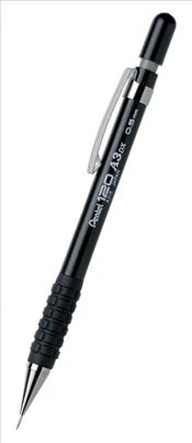 Pentel 120 A3dx 0.7 Mekanik Kurşun Kalem SİYAH ürün görseli 1