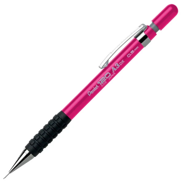 Pentel 120 A3dx 0.5 Mekanik Kurşun Kalem Pembe A315-P ürün görseli 1