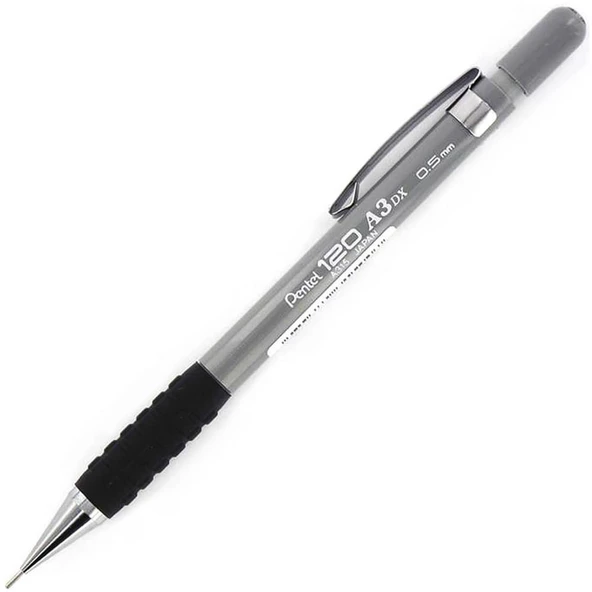 Pentel 120 A3dx 0.5 Mekanik Kurşun Kalem Gri A315-N ürün görseli 1