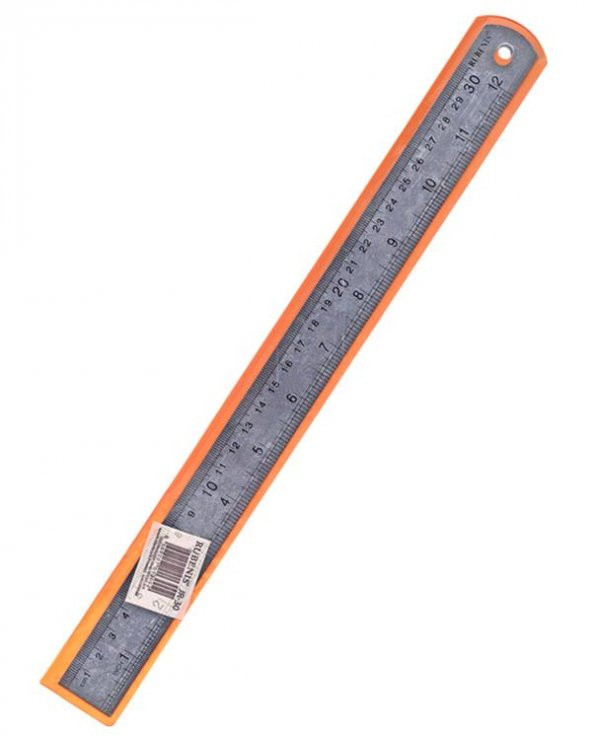 Rubenis Çelik Cetvel 30 cm JR30 ürün görseli 1
