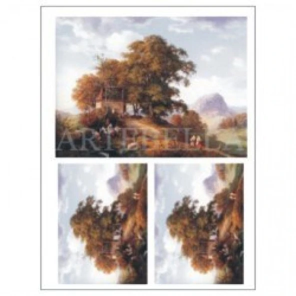 Artebella 1292K Küçük Kolay Transfer 17x24 cm. ürün görseli 1