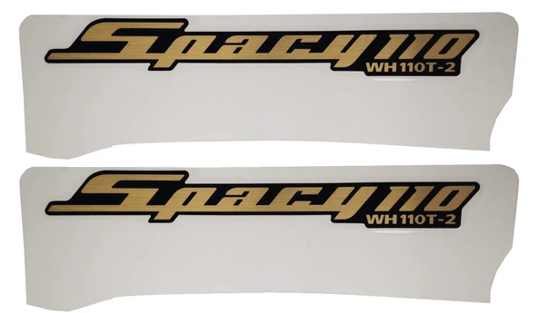 Honda Spacy 110 Arka Etiket Takımı ürün görseli 1