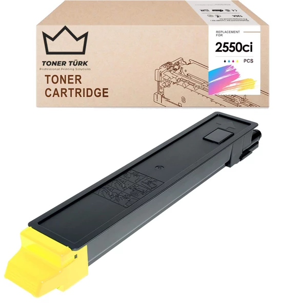 Utax 2550ci Muadil Toner Sarı - 662510016 ürün görseli 1