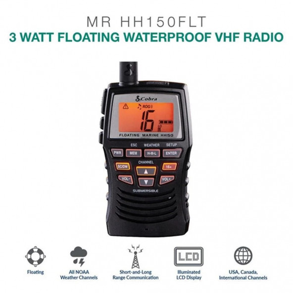 Aselsan Cobra MR HH150 EU VHF El Telsizi ürün görseli 1