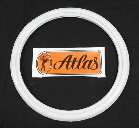 Motosiklet 18'' Kalın Beyaz Yanak ATLAS ürün görseli 1