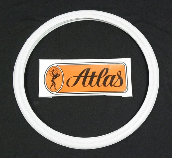 Motosiklet 18'' S İnce Beyaz Yanak ATLAS ürün görseli 1