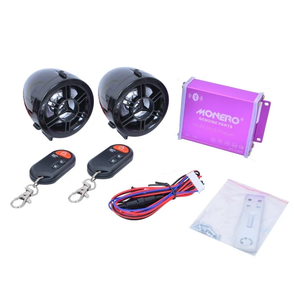 Motosiklet MP3 Player Bluetooth ürün görseli 1