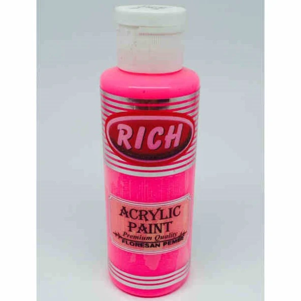 Rich Master Akrilik Boya 120 cc. FLORESAN PEMBE ürün görseli 1