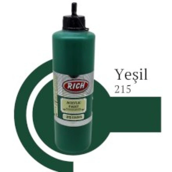 Rich Master Akrilik Boya 500 cc. 215 YEŞİL ürün görseli 1