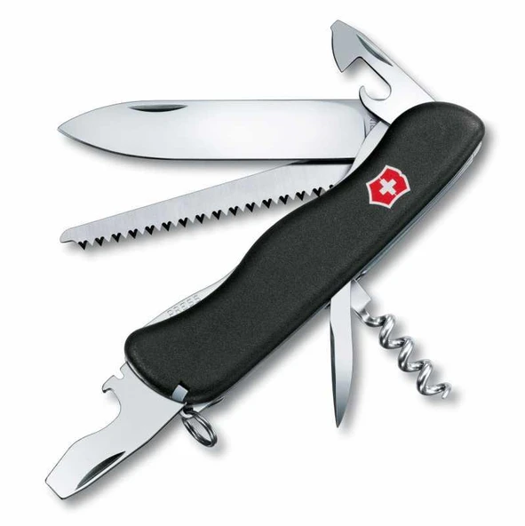 Victorinox Forester 0.8363.3 Siyah İsviçre Çakısı 111mm 12F ürün görseli 1