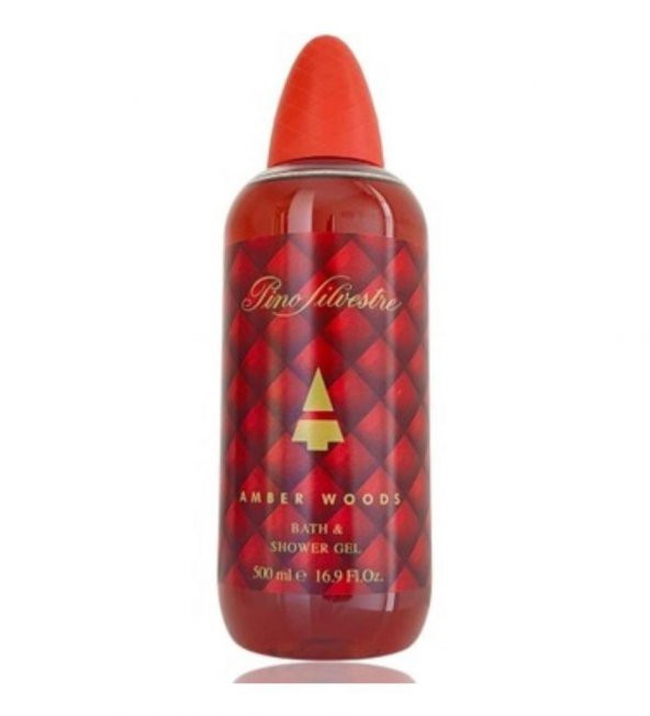 Pino Silvestre Amber Woods Bath & Shower Gel 500 ml ürün görseli 1