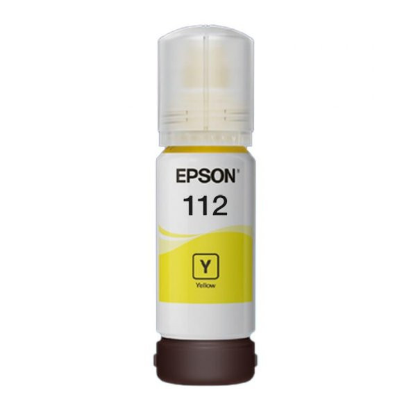 Epson Mürekkep Orj. T112 Yellow 70ml ürün görseli 1