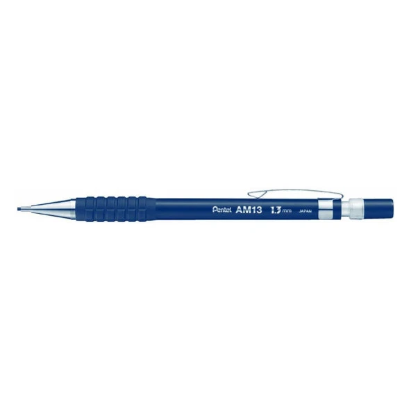 Pentel AM13 Tutaçlı Versatil Kalem 1.3 mm Mavi AM13-CX ürün görseli 1