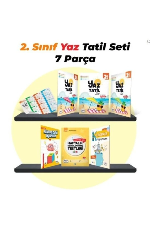 Öğretmen Evde 2. Sınıf Yaz Tatil Kitabı Seti (2022- 2023) ürün görseli 1