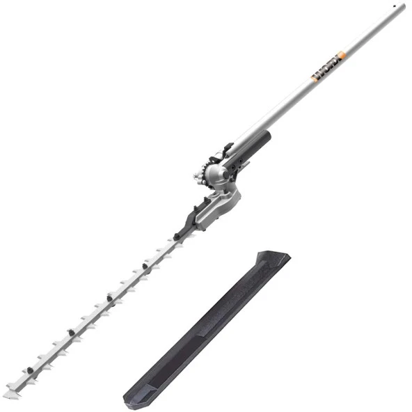 WORX WA0220 WG186E.1 ile Uyumlu 43CM Teleskobik Uzatmalı Açı Ayarlı Çit Budama Başlığı ürün görseli 1