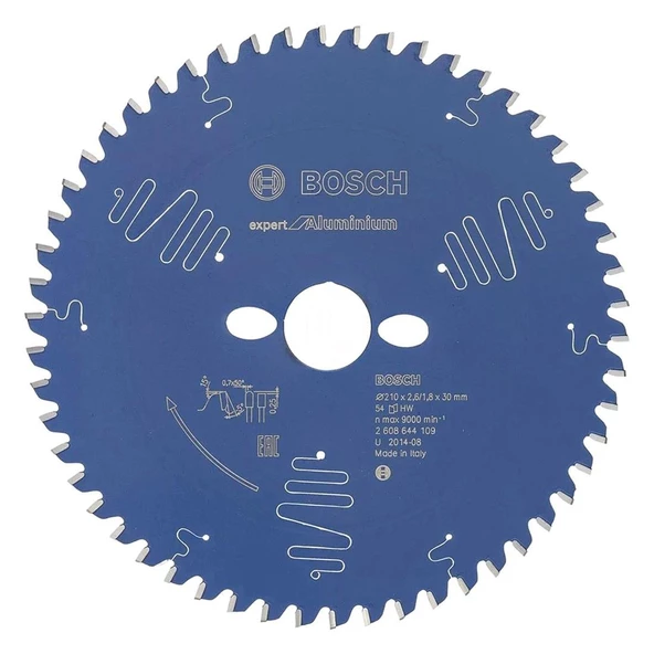 Bosch EXAL Daire Testere Bıçağı 210*30 mm 54 Diş G - 2608644109 ürün görseli 1