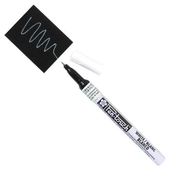 Sakura Pen-touch Paint Marker Extra Fine 0,7 mm Beyaz ürün görseli 1