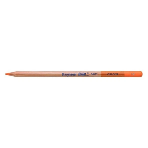 Bruynzeel Design Colour Kuru Boya Kalemi 18 Permanent Orange ürün görseli 1