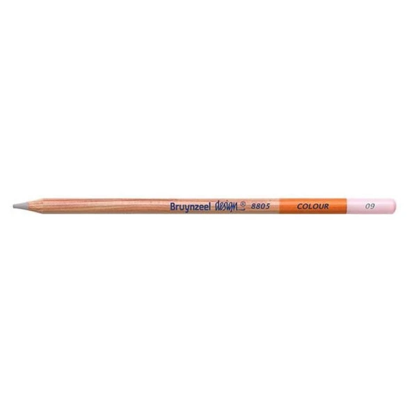 Bruynzeel Design Colour Kuru Boya Kalemi 09 Brown Pink ürün görseli 1