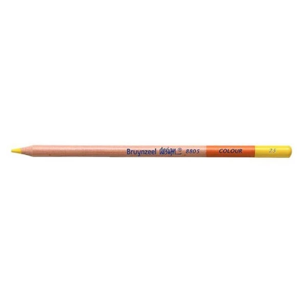 Bruynzeel Design Colour Kuru Boya Kalemi 25 Lemon Yellow ürün görseli 1