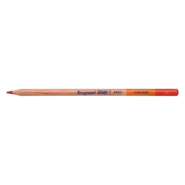 Bruynzeel Design Colour Kuru Boya Kalemi 31 Vermillion ürün görseli 1