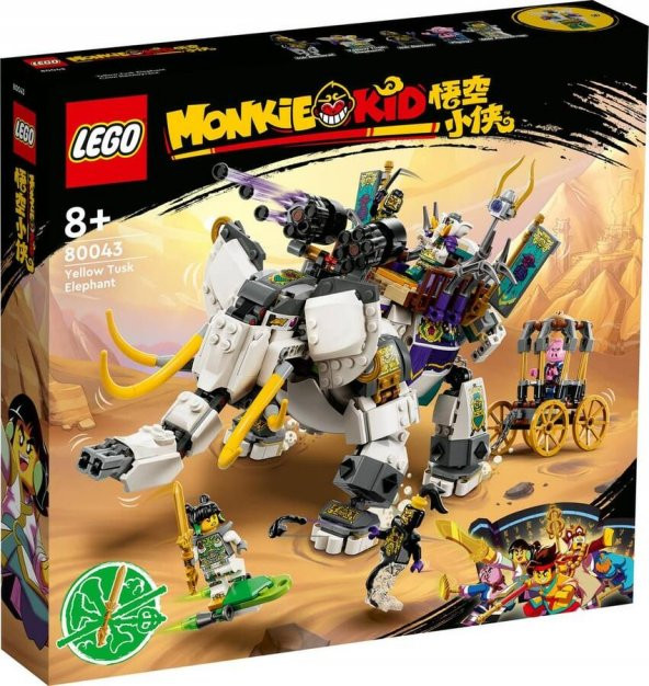 LEGO Monkie Kid 80043 Yellow Tusk Elephant ürün görseli 1