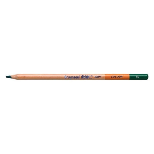 Bruynzeel Design Colour Kuru Boya Kalemi 61 Dark Green ürün görseli 1