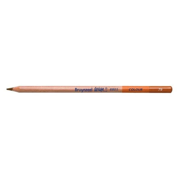 Bruynzeel Design Colour Kuru Boya Kalemi 79 Burnt Ochre ürün görseli 1