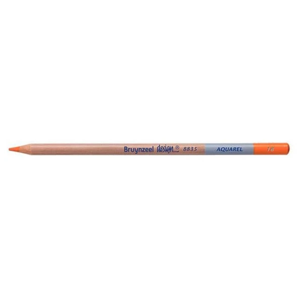Bruynzeel Design Aquarel Boya Kalemi 18 Permanent Orange ürün görseli 1