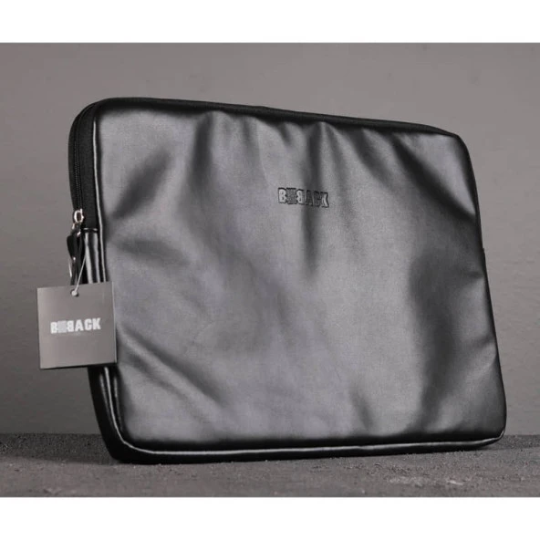 Bback Düz Laptop Çantası Siyah ürün görseli 1