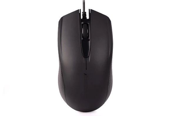 A4 TECH OP-760 USB SİYAH V-TRACK 1000 DPI MOUSE - Resim 2