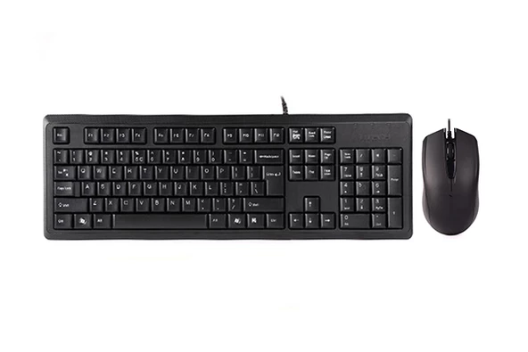 A4 TECH KR-9276 Q USB STANDART KLAVYE+OPTİK MOUSE - Resim 4