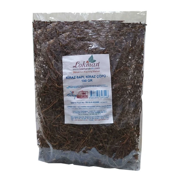 Kiraz Sapı, Kiraz Çöpü 100 Gr Paket - Resim 2