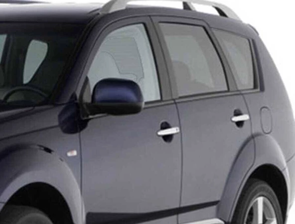 OMSA Mitsubishi Lancer Krom Kapı Kolu 8 Parça Tek Delik Çift Sensörlü 2007 ve Sonrası ürün görseli 1