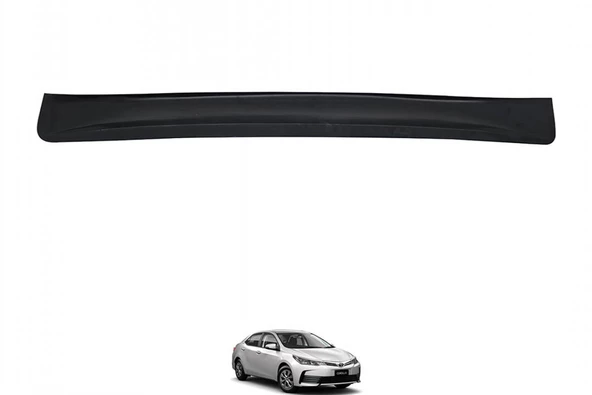 Toyota Corolla Cam Üstü Spoiler Piano Black 2013-2018 Arası ürün görseli 1