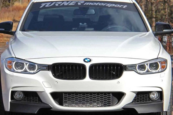 BMW F30 3 Serisi Ön Flap Piano Black 2012-2018 Arası ürün görseli 1