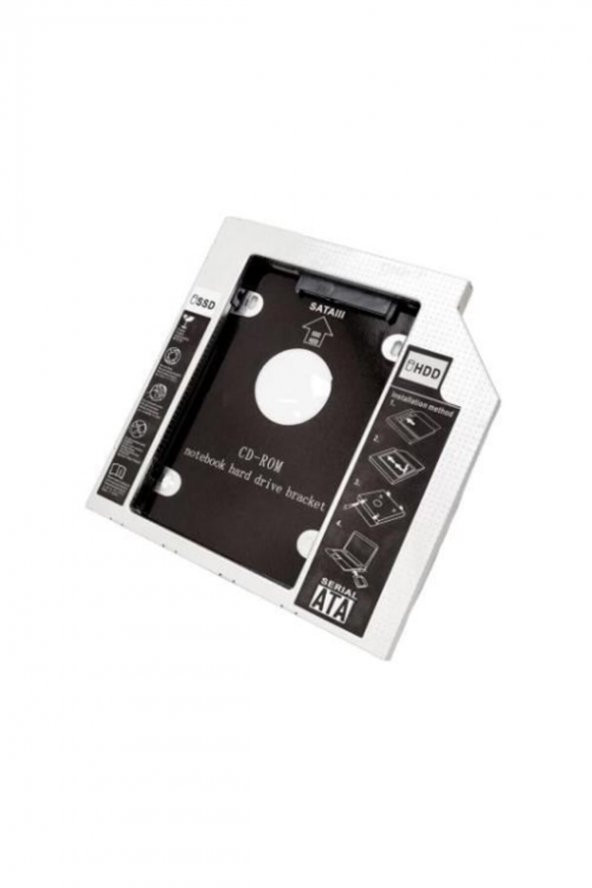 Hd962 Hdd Caddy Serıal Ata 9.5 Mm Hdd Kutusu ürün görseli 1